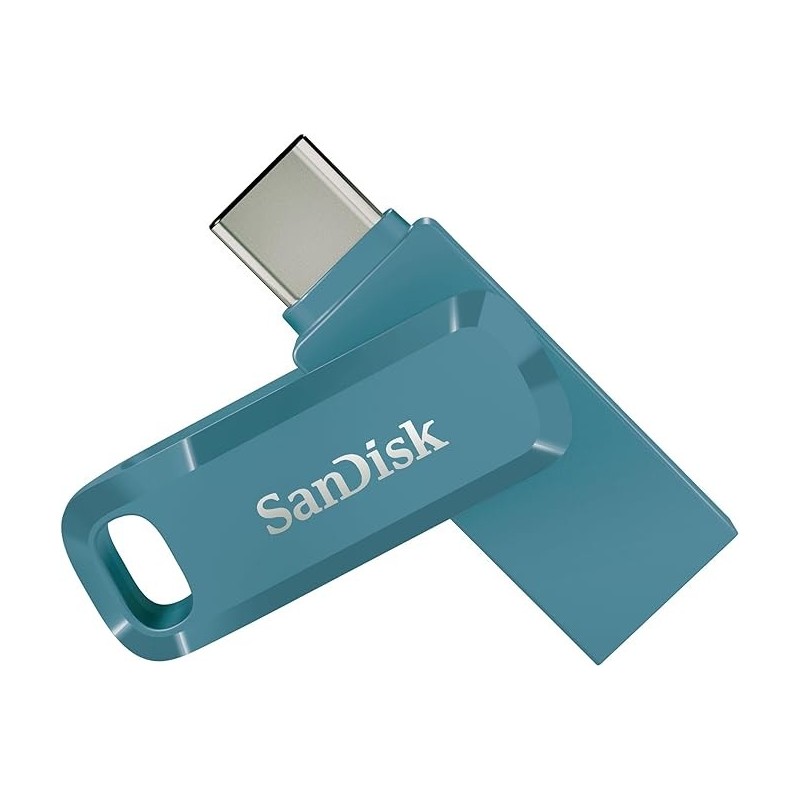 SanDisk Ultra Dual Drive Go USB 64GB unità flash USB USB Type-A   USB Type-C 3.2 Gen 1 (3.1 Gen 1) Blu