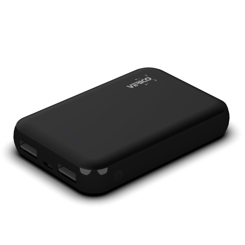 Verico Power Guard XL USB Powerbank, 10,000 mAh, schwarz