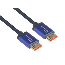 Alcasa 4521-SF010B cavo HDMI 1 m HDMI tipo A (Standard) Blu