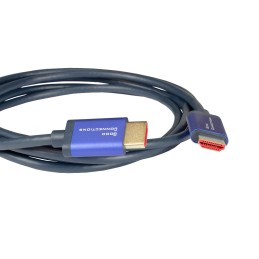 Alcasa 4521-SF010B cavo HDMI 1 m HDMI tipo A (Standard) Blu