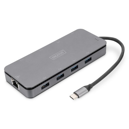 Digitus Docking station a 11 porte USB-C con SSD Enclosure