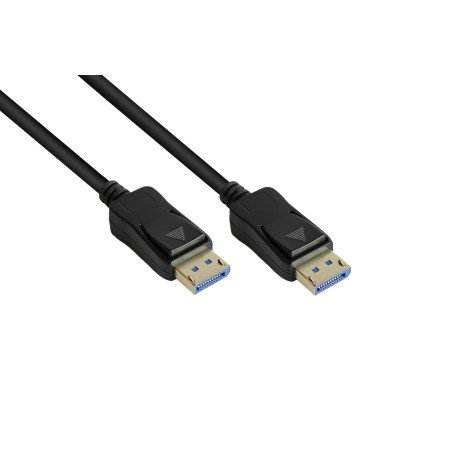 Alcasa DP20-010 cavo DisplayPort 1 m Nero