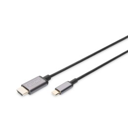 Digitus Cavo adattatore video USB-C - HDMI, UHD 4K   30 Hz