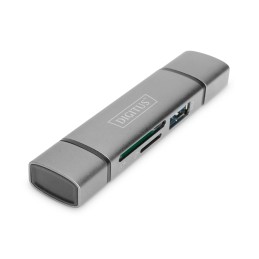 Digitus Dual Card Reader Hub USB-C™   USB 3.0, OTG