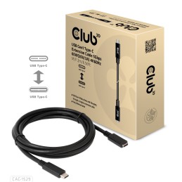 CLUB3D USB C GEN1 EXT CABLE 5GBPS 4K60HZ M F 1M cavo USB 2 x USB C