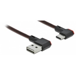 DeLOCK 85282 cavo USB 1,5 m USB 2.0 USB A USB C Nero