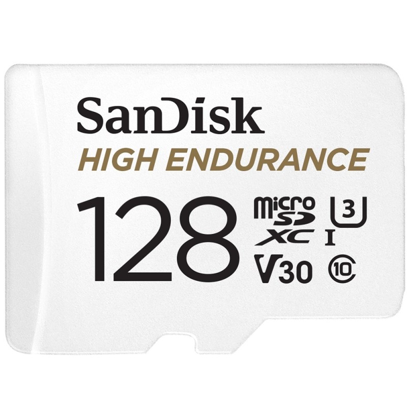 High Endurance - Flash-Speicherkarte (microSDXC-an-SD-Adapter inbegriffen)