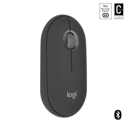 Logitech Pebble 2 M350s mouse Ambidestro RF senza fili + Bluetooth Ottico 4000 DPI