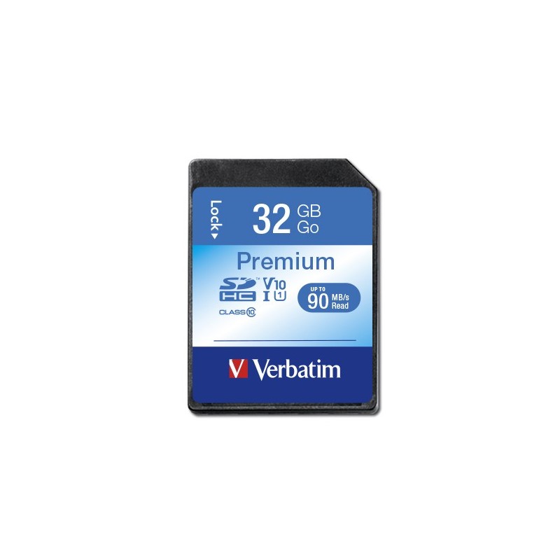 Verbatim Premium 32 GB SDHC Classe 10