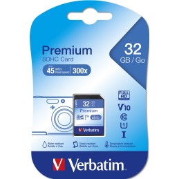 Verbatim Premium 32 GB SDHC Classe 10