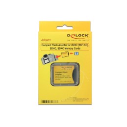 DeLOCK 62637 adattatore per SIM flash memory card Adattatore per scheda flash