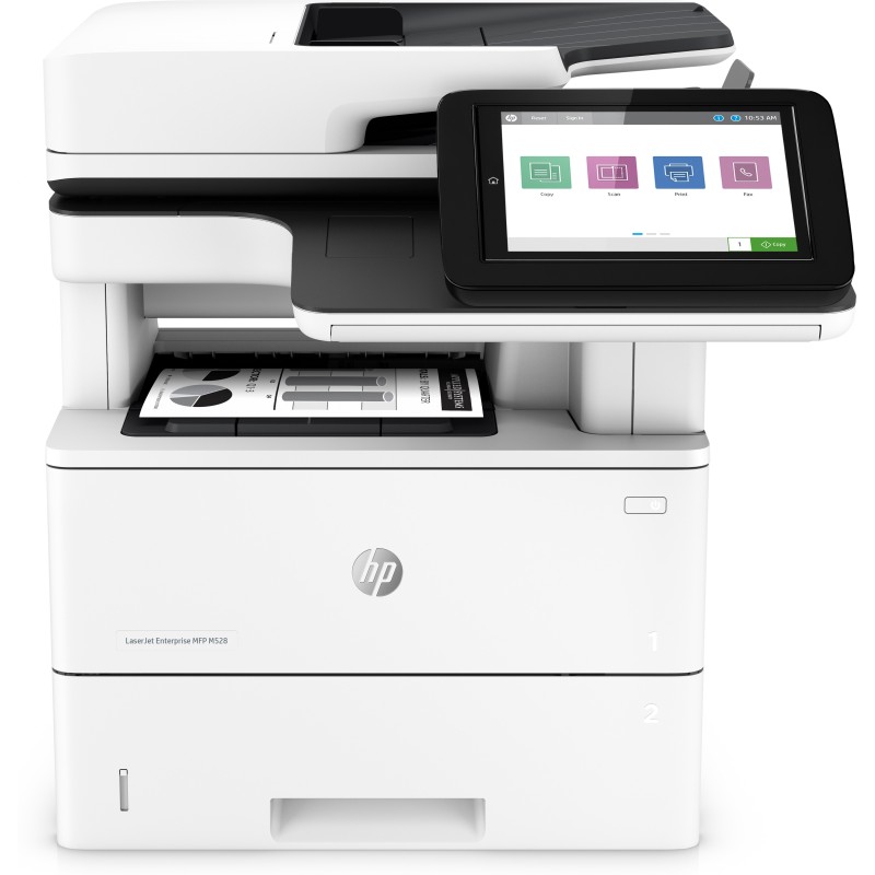 LaserJet Enterprise MFP M528dn - Multifunktionsdrucker - s/w - Laser - Legal ...