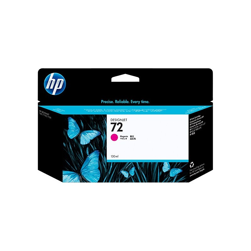 HP 72 130-ml Magenta DesignJet Ink Cartridge