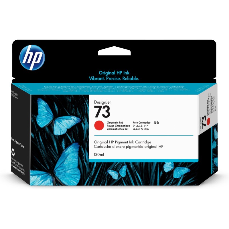 HP 73 130-ml Chromatic Red DesignJet Ink Cartridge