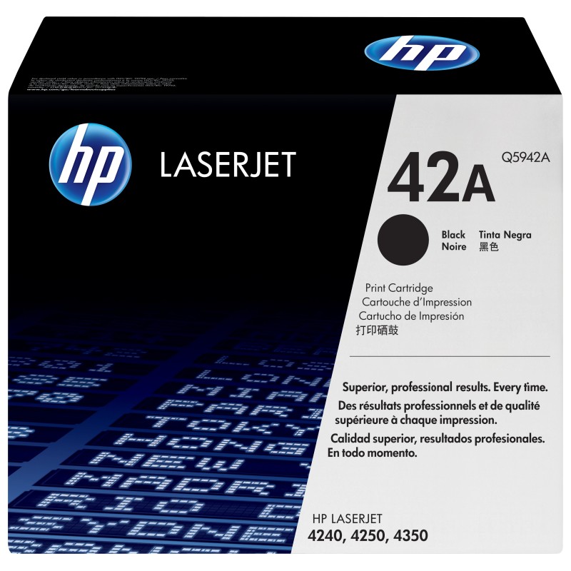 42A - Schwarz - Original - LaserJet - Tonerpatrone (Q5942A)