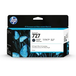 HP Cartuccia inchiostro nero opaco DesignJet 727, 130 ml