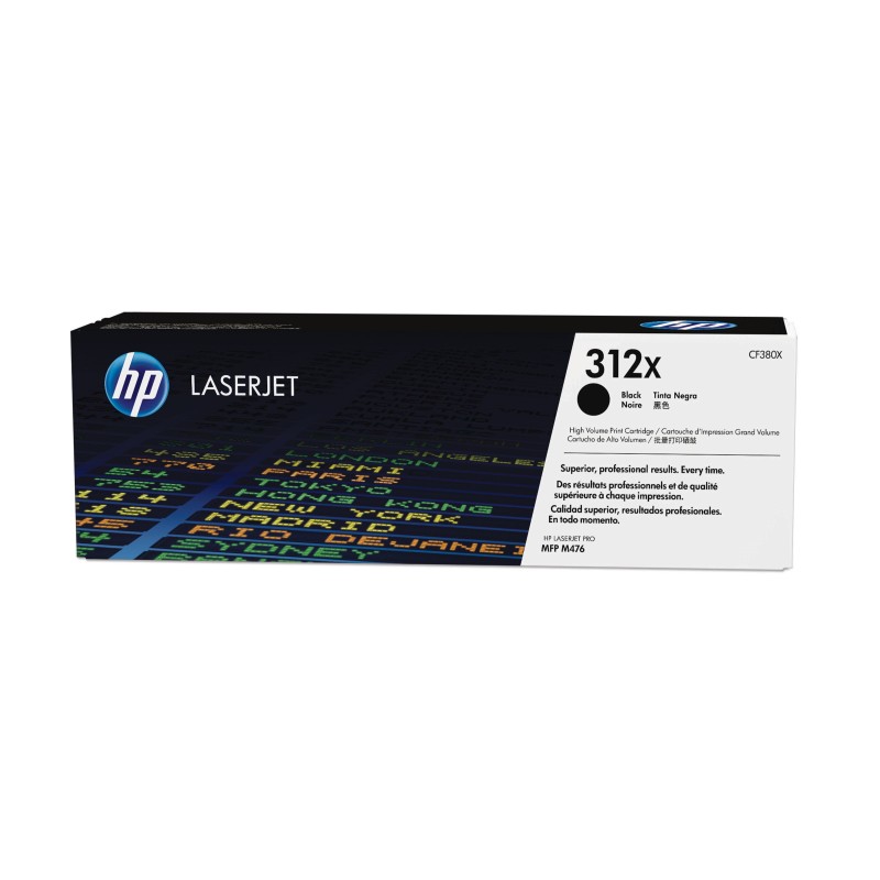 312X - Hohe Ergiebigkeit - Schwarz - Original - LaserJet - Tonerpatrone (CF380X)