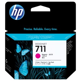 HP 711 3-pack 29-ml Magenta...