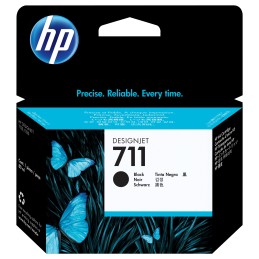 HP Cartuccia inchiostro nero DesignJet 711, 80 ml