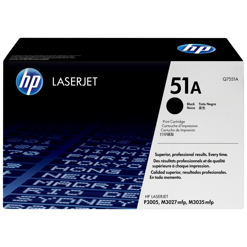 51A - Schwarz - Original - LaserJet - Tonerpatrone (Q7551A)