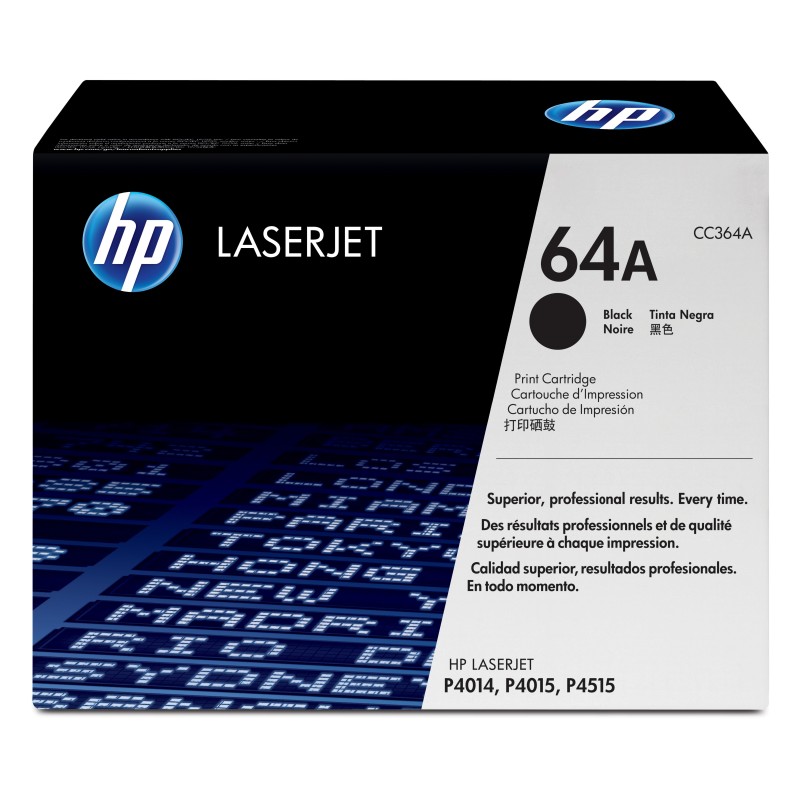 64A - Schwarz - Original - LaserJet - Tonerpatrone (CC364A)