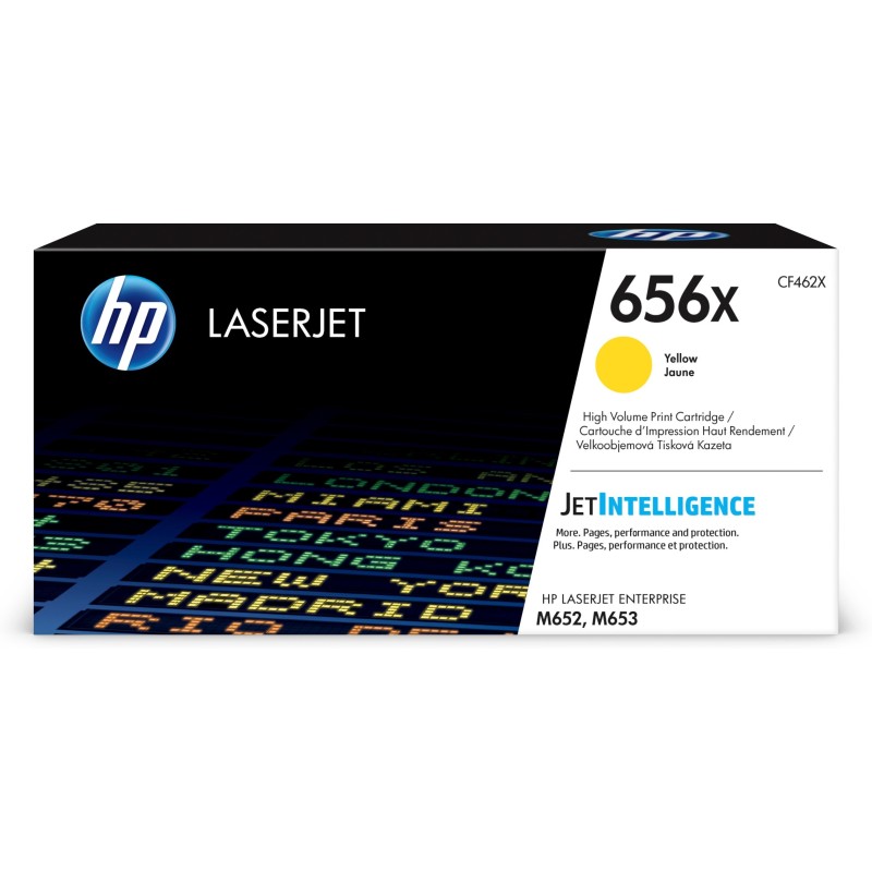 HP Cartuccia toner giallo originale ad alta capacità LaserJet 656X