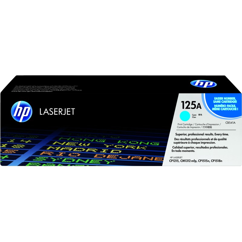 125A - Cyan - original - LaserJet - Tonerpatrone (CB541A)