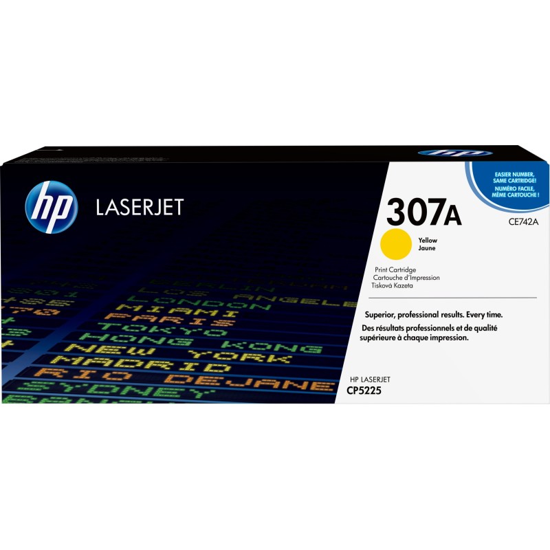 307A - Gelb - Original - LaserJet - Tonerpatrone (CE742A)