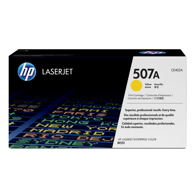 507A - Gelb - original - LaserJet - Tonerpatrone (CE402A)