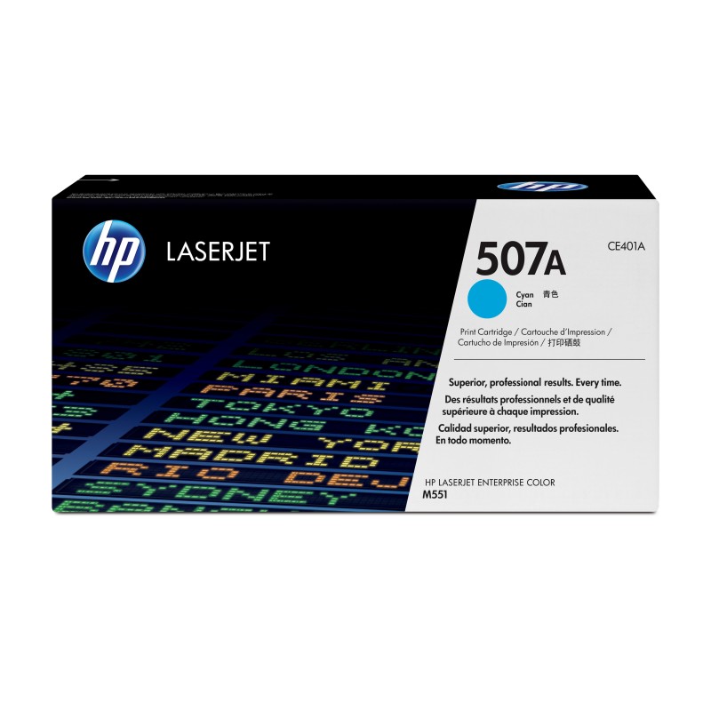 507A - Cyan - original - LaserJet - Tonerpatrone (CE401A)