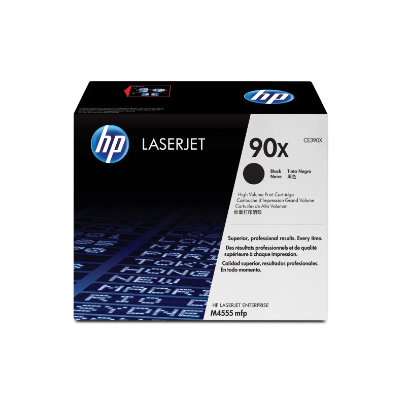 90X - Hohe Ergiebigkeit - Schwarz - original - LaserJet - Tonerpatrone (CE390X)