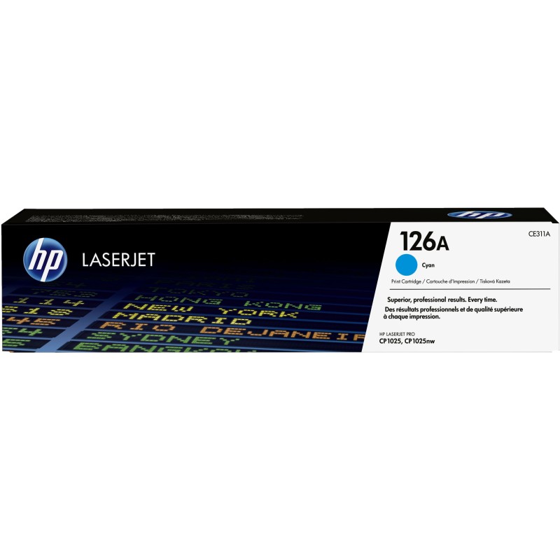 HP 126A Cyan Original LaserJet Toner Cartridge