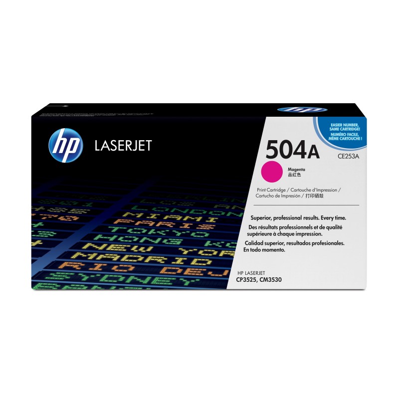 504A - Magenta - Original - LaserJet - Tonerpatrone (CE253A)