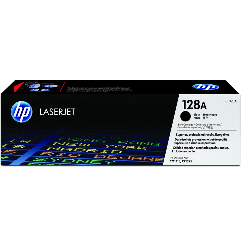 128A - Schwarz - Original - LaserJet - Tonerpatrone (CE320A)