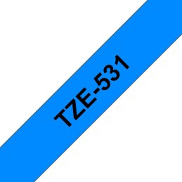 TZe-531 - Schwarz auf Blau...