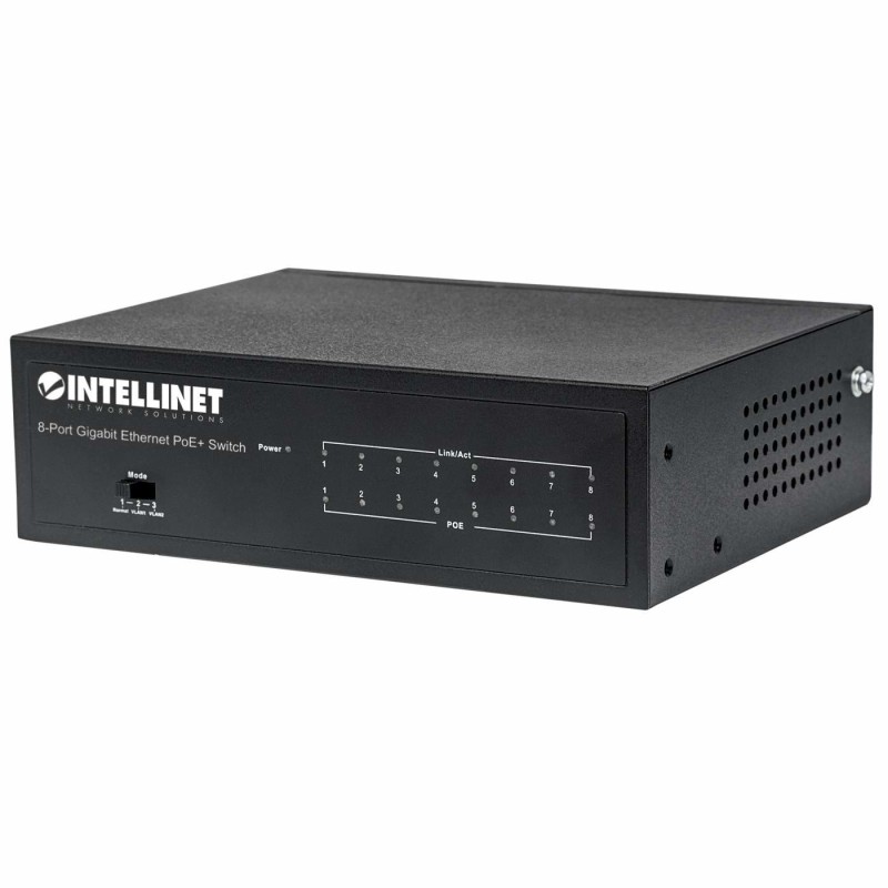 8-Port Gigabit Ethernet PoE+ Switch, IEEE 802.3at/af Power over Ethernet (PoE...