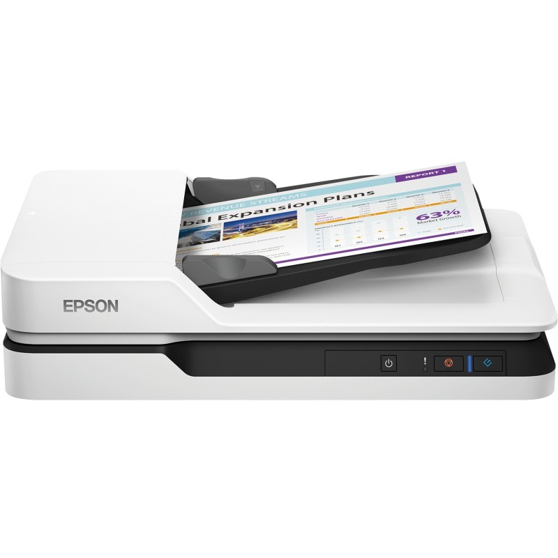 Epson WorkForce DS-1630 Flatbed scanner 1200 x 1200 DPI A4 Black, White