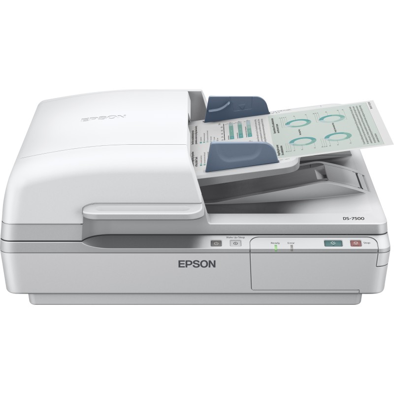 Epson WorkForce DS-6500 Flatbed & ADF scanner 1200 x 1200 DPI A4 White