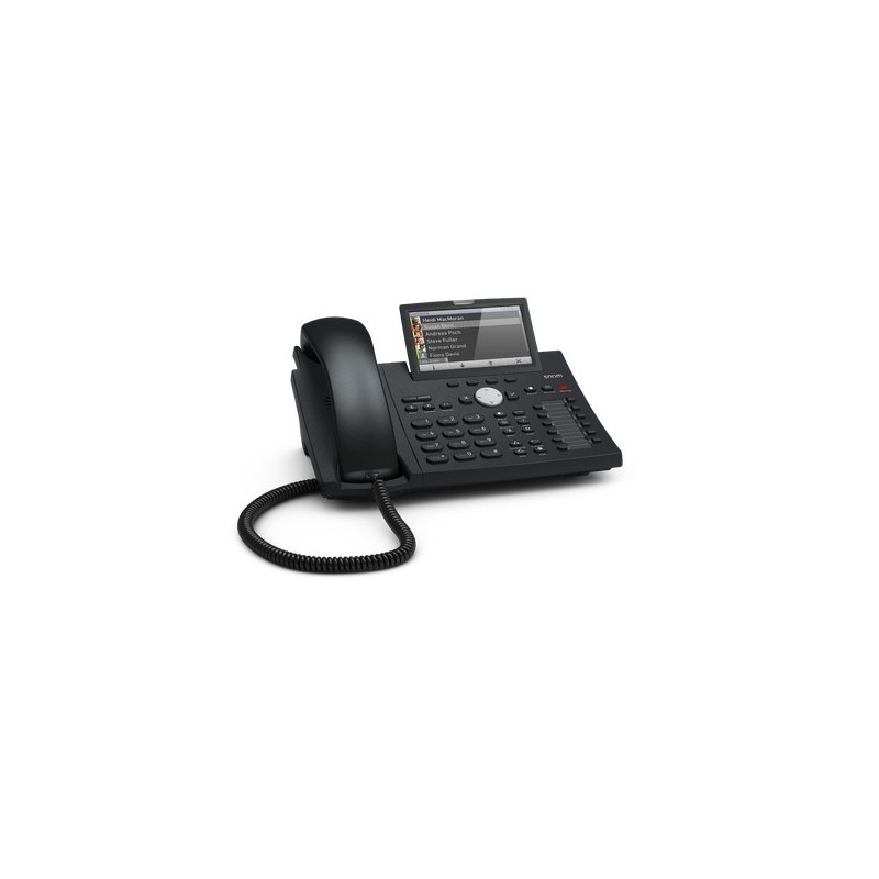 Snom D375 telefono IP Nero 12 linee TFT