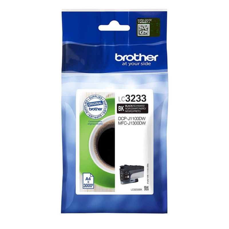 Brother LC-3233BK ink cartridge 1 pc(s) Original Standard Yield Black