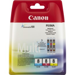 Canon Cartucce d'inchiostro colore Multipack CLI-8 C M Y