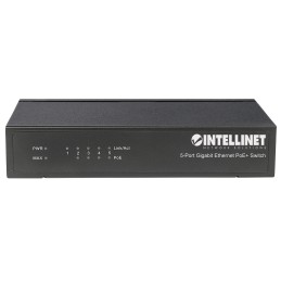 Intellinet 561228 switch di rete Non gestito Gigabit Ethernet (10 100 1000) Supporto Power over Ethernet (PoE) Nero