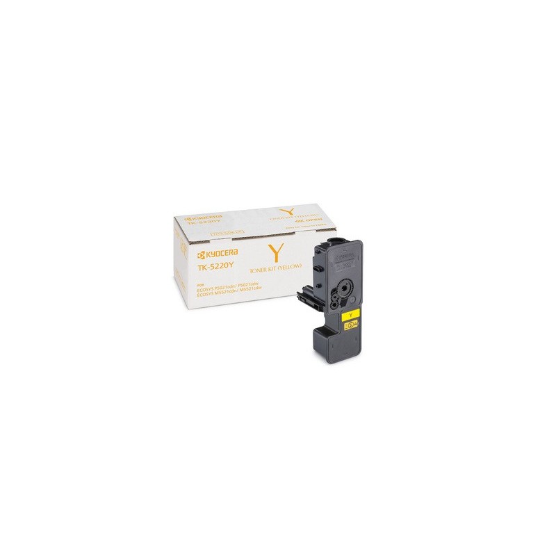 KYOCERA TK-5220Y toner cartridge 1 pc(s) Original Yellow