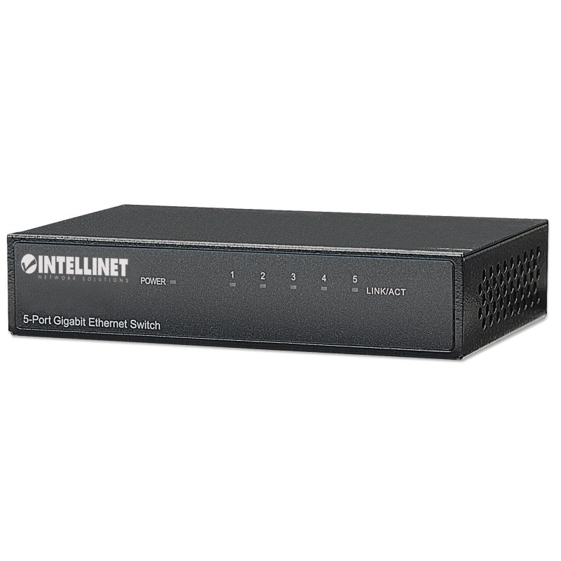 5-Port Gigabit Ethernet Switch, Metal, Box