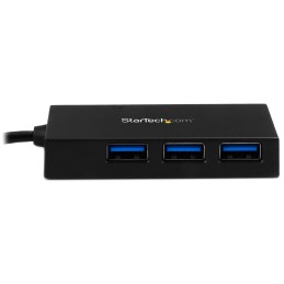 StarTech.com Hub USB-C a 4 Porte - Hub USB Type-C con 4 Porte USB-A (USB 3.0 3.1 Gen 1 SuperSpeed 5Gbps) - Adattatore Portatile