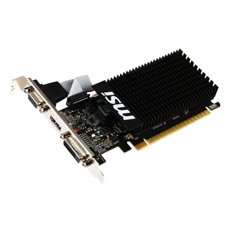 MSI V809-2000R graphics card NVIDIA GeForce GT 710 2 GB GDDR3