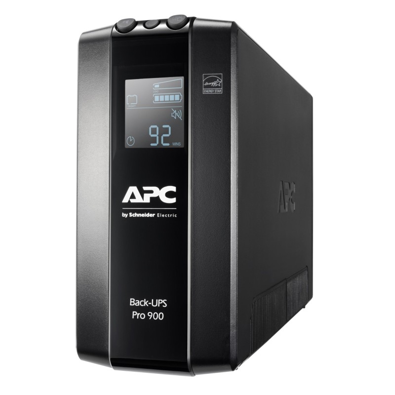 APC BR900MI uninterruptible power supply (UPS) Line-Interactive 0.9 kVA 540 W 6 AC outlet(s)