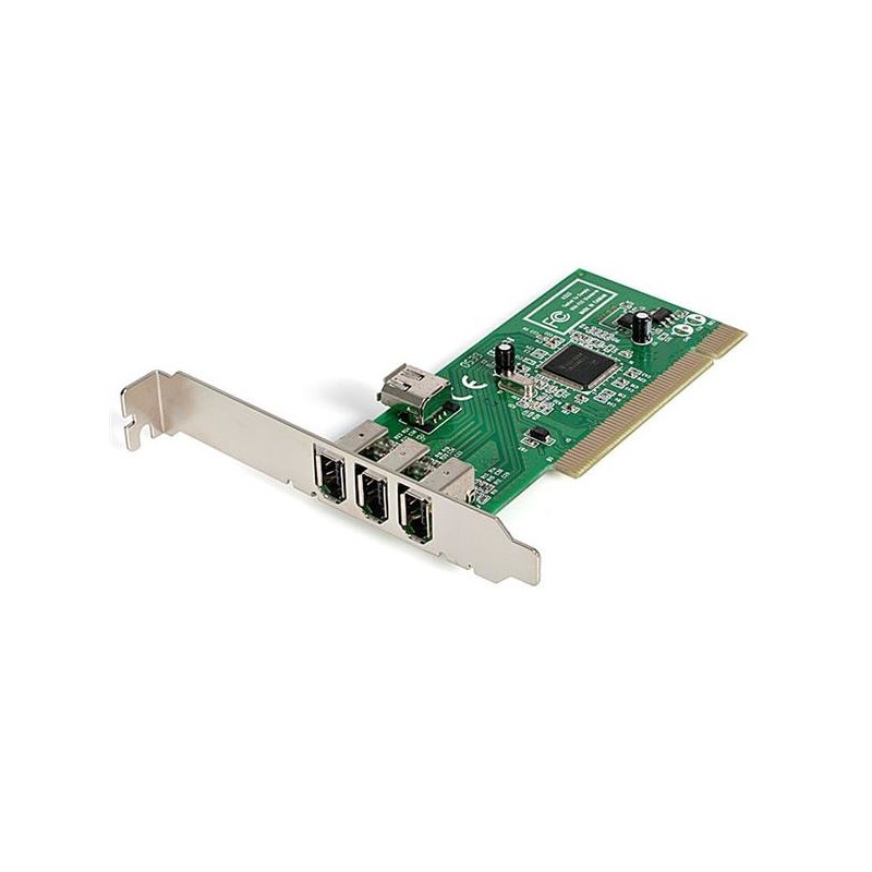 StarTech.com Scheda adattatore FireWire 1394a PCI a 4 porte - 1 interna 3 esterne
