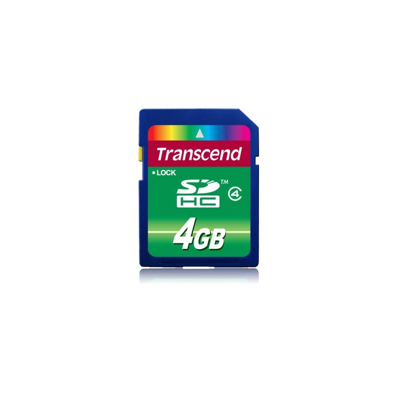 Transcend TS4GSDHC4 memoria flash 4 GB SDHC