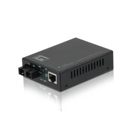 LevelOne GVT-2001 convertitore multimediale di rete 1000 Mbit s 850 nm Modalità multipla Nero